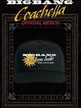big bang x coachella sundaze hat